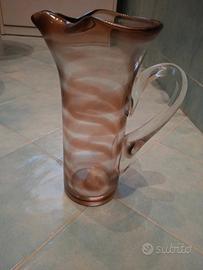 caraffa in vetro di Murano anni 60