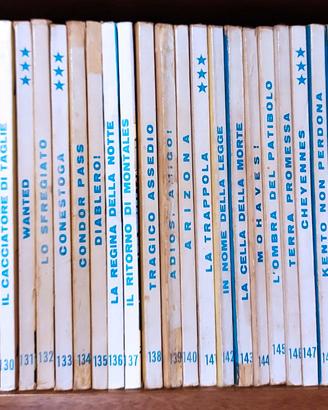 42 numeri fumetto TEX GIGANTE dal n. 119 al n. 160