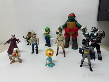 Lotto Action Figures Mixed - Batman, Star Wars