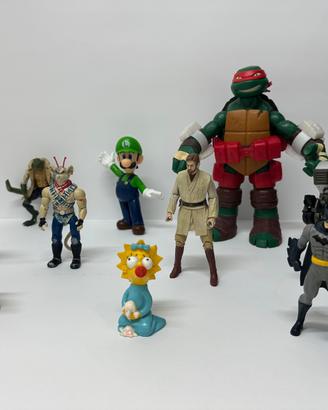 Lotto Action Figures Mixed - Batman, Star Wars
