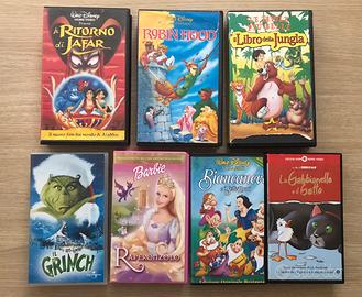 Lotto n 7 videocassette VHS