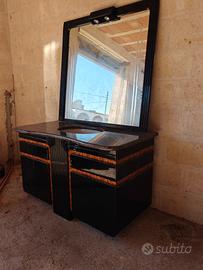 Mobile bagno anni 90 con top in granito paradise