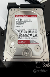 WD RED PRO 4TB, TOTALE 16TB (7000 Ore)