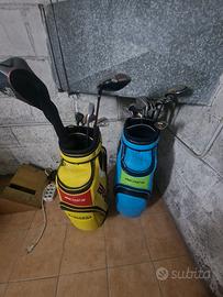 Sacco da golf con stecche – completo 