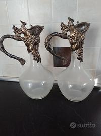 Coppia Decanter Art Nouveau