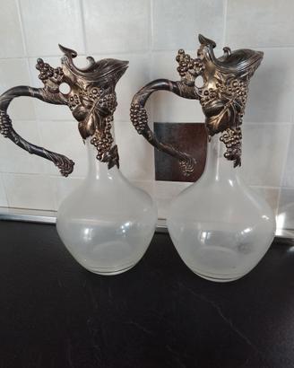 Coppia Decanter Art Nouveau