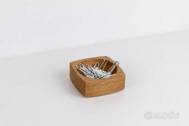 Porta graffette/gioielli magnetico in legno