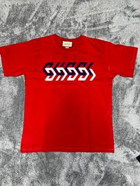 Maglietta Gucci rossa taglia S