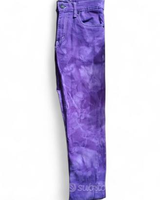 Jeans Levis 510 limited color viola fumè