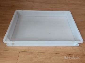 Cassette plastica per alimenti. Lotto di 15 pezzi