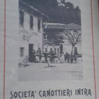Stampa originale società canottieri di intra 20