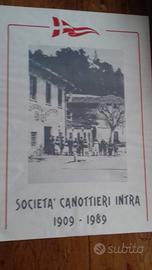 Stampa originale società canottieri di intra 20