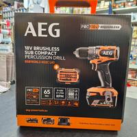 Trapano avvitatore AEG 18V 65nm BSB18SBL2-X02CLK1