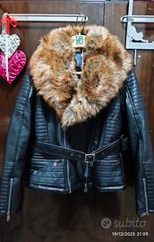 Giacca in simil pelle