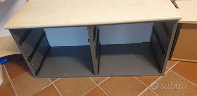 Mobiletto in legno , a 6 cassetti