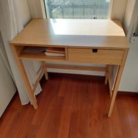 Toeletta scrivania bambù IKEA NORDKISA