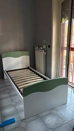 Letto singolo+rete