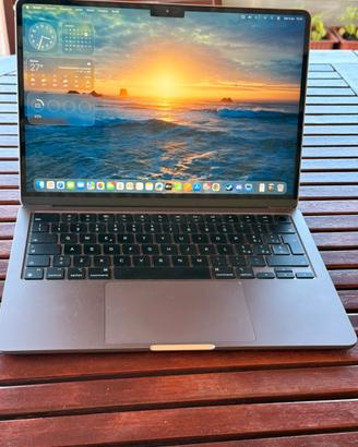 MacBook Air 13,6” Apple M2 (2022) Grigio Siderale