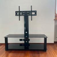 MOBILE TV CON SUPPORTO A PARETE INTEGRATO - NERO