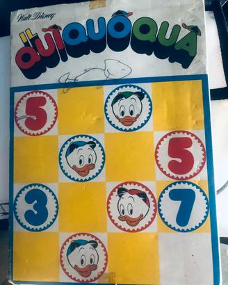 GIOCO IL QUI QUO QUA - 1977 inserto TOPOLINO