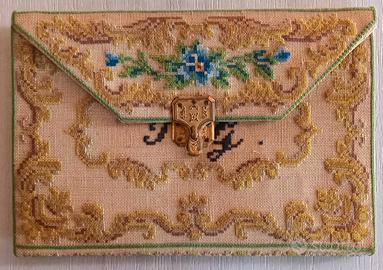 Antico Portafoglio Taccuino Souvenir Primi 900