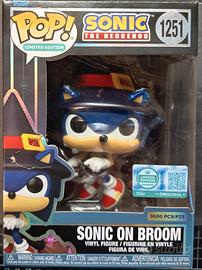 Funko Pop Sonic on Broom 1251 Limited 9500 Pcs

