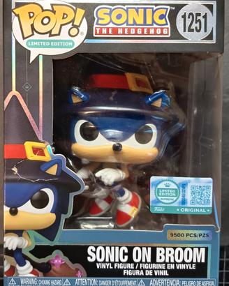 Funko Pop Sonic on Broom 1251 Limited 9500 Pcs

