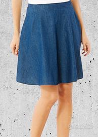 gonna blu di jeans