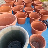 21 VASI PLASTICA e  5 CARRELLINI