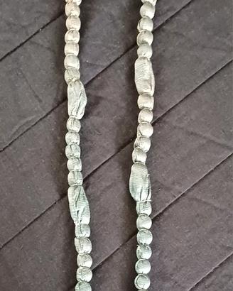 Collana in tessuto