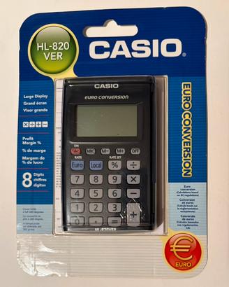 Calcolatrice tascabile Casio nuova serie HL