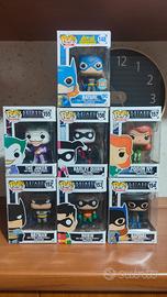 Lotto completo Funko pop Batman 6 pezzi + Batgirl 