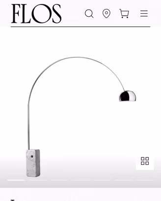 lampada arco di  Flos