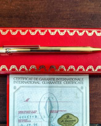 Penna a sfera vintage Must de Cartier