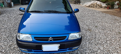 Citroen saxo 1.100 blu metallizzato