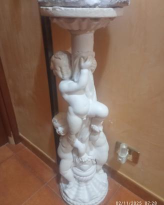 statua di gesso 