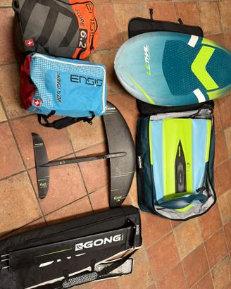 Completo Wingfoil ensis gong wing foil