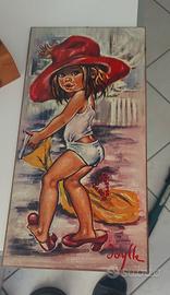 Quadro vintage Jolylle di Idille Falconi