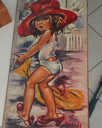 Quadro vintage Jolylle di Idille Falconi