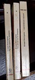 3 Libri Ernest Hemingway
