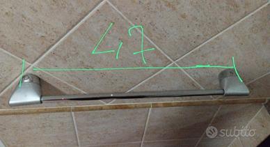 porta asciugamani,porta rotolo e appenderia 