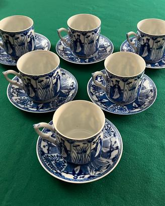 SEVIZIO DA TÉ X6 DISEGNO ORIENTALE