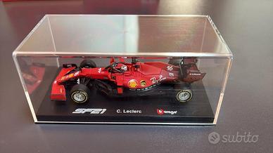 Ferrari SF 21 1:43  Burago C. Leclerc 