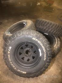 Cerchi Daytona 16 e gomme 265/75/16 jeep 5x114,3