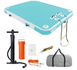 Zattera pesca, ponteggio galleggiante piscina,lago