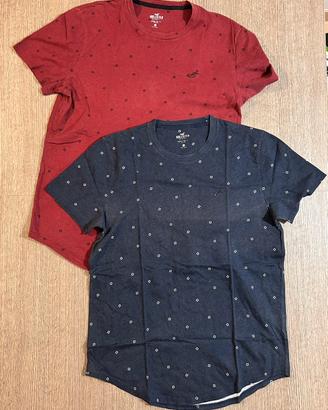 2 Magliette Hollister originali taglia M