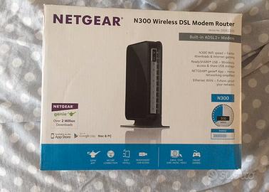 Modem router netgear n300 wifi dgn2200