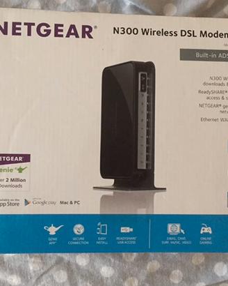 Modem router netgear n300 wifi dgn2200