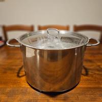 pentola in acciaio inox
