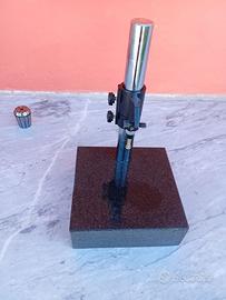 base in granito con supporto portacomparatore